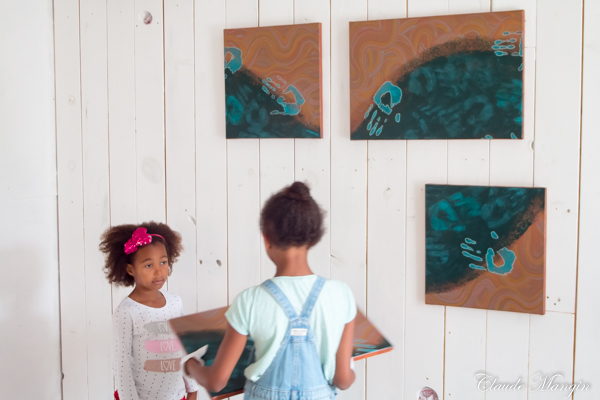 Journées portes-ouvertes + expo interactive à l'atelier d'Elvire Parazols, 2019