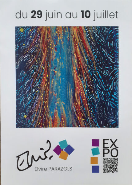 Affiche pour l'exposition 2026 à St Léon s/Vézère