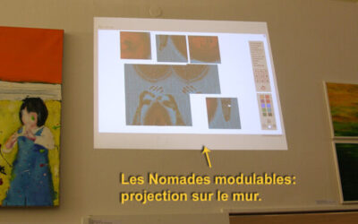 N O M A D E S , voyage dans le monde iconographique de Elvire Parazols